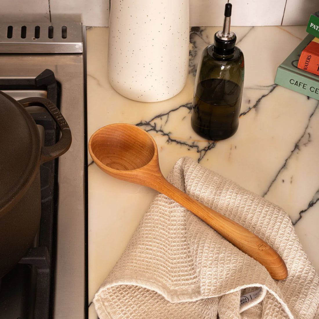 Handmade Wooden Serving Spoon