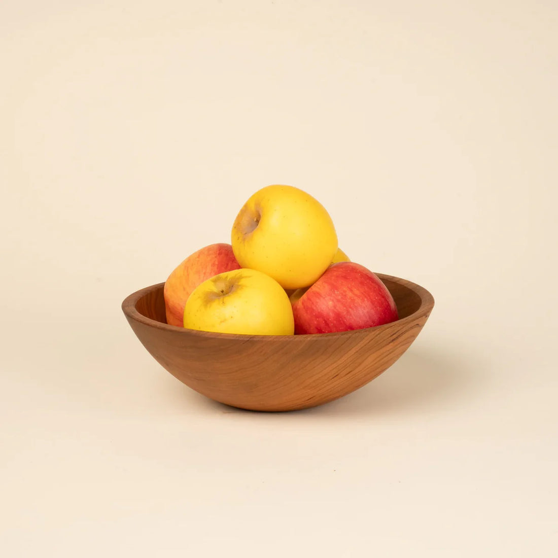 Natural Wood Salad Bowl